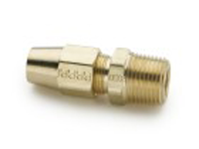 Inch Male Connector Long Nut - Brass Fittings and Adapters Compression Fitting 68CL