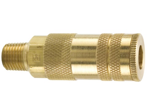 70 Series Brass Coupler - Male Pipe