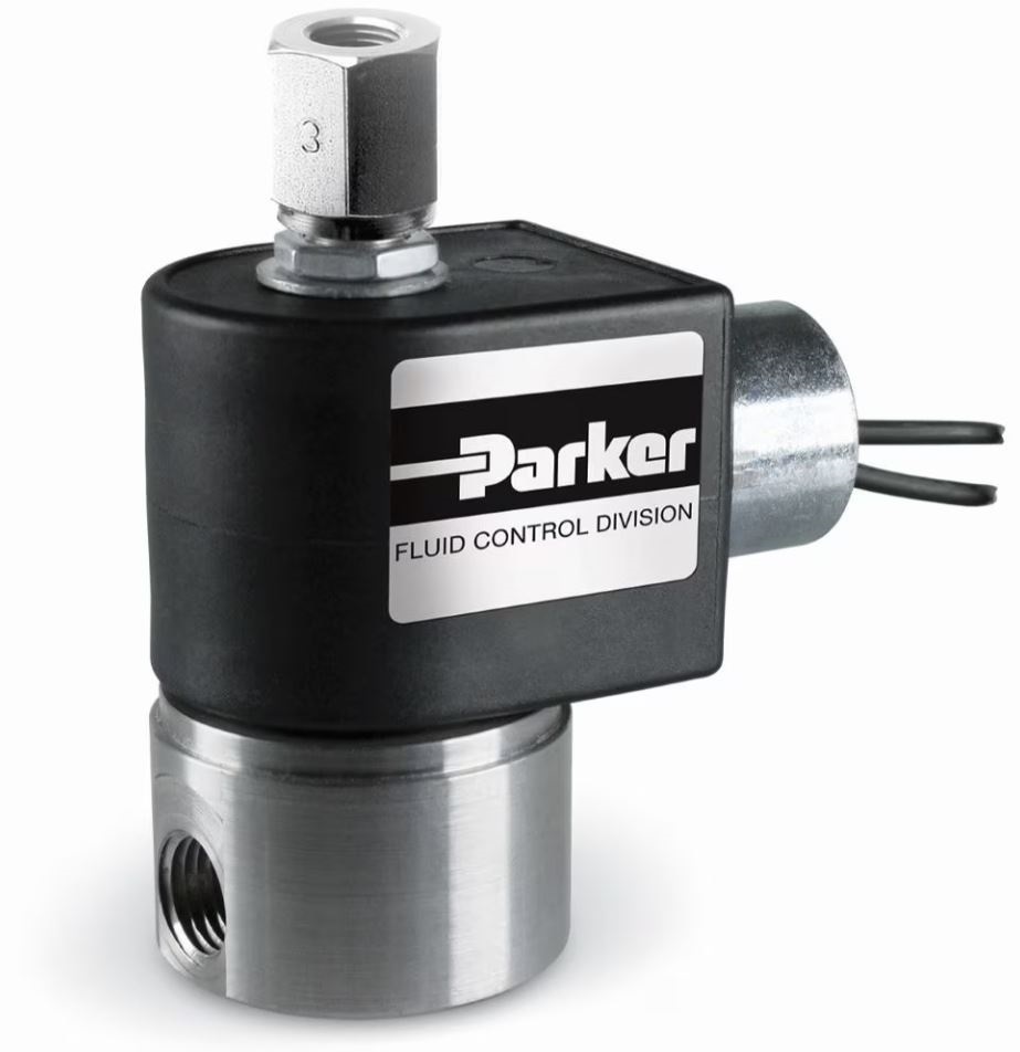 Parker 3-Way Stainless Steel Valve