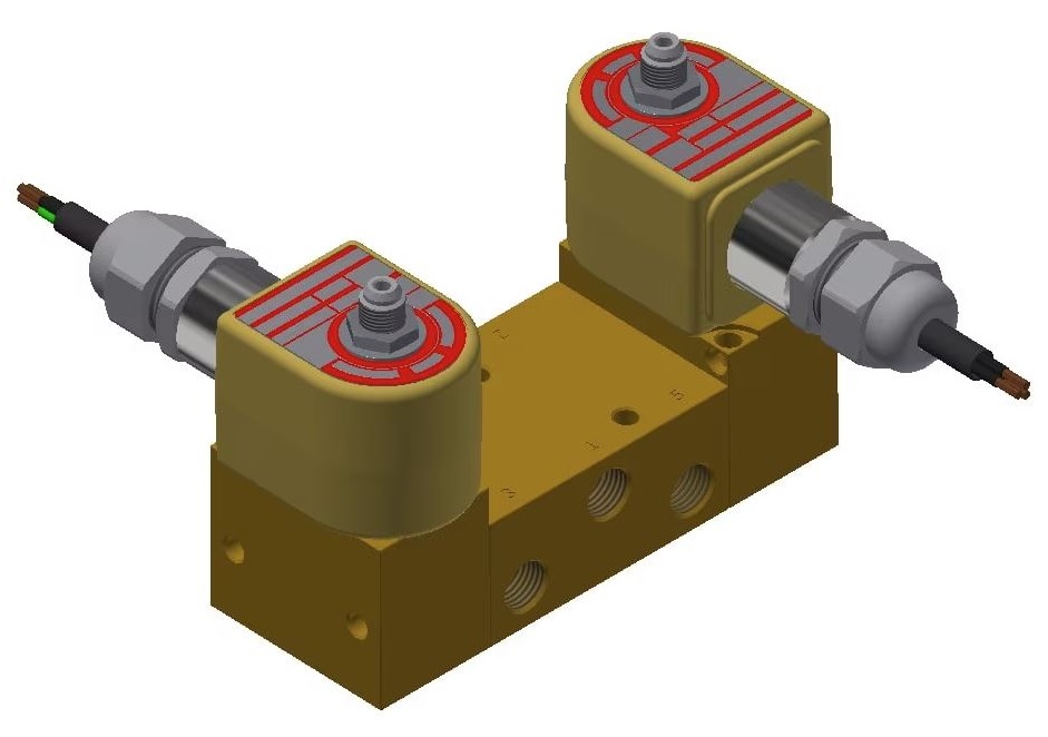 Parker 7 Family 4-Way Dual Solenoid VAP
