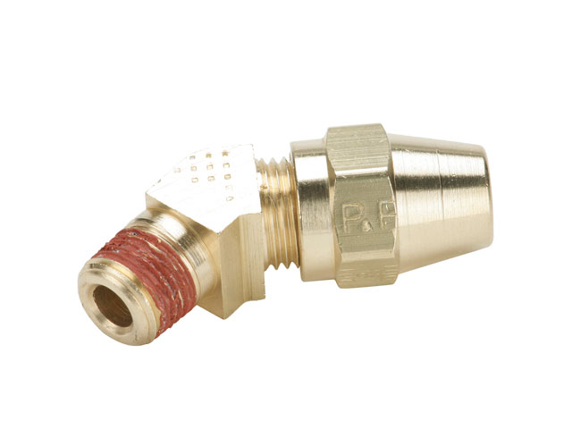 Male Elbow 45° - Compression Transportation Fitting Air Brake-AB VS279AB