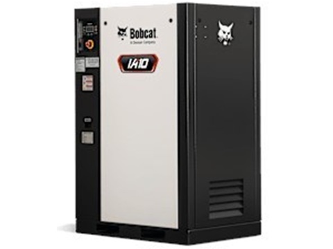 Small Robotics Compressor IA10 - Bobcat Small Rotary Screw Industrial Air Compressors (10–20 HP ...