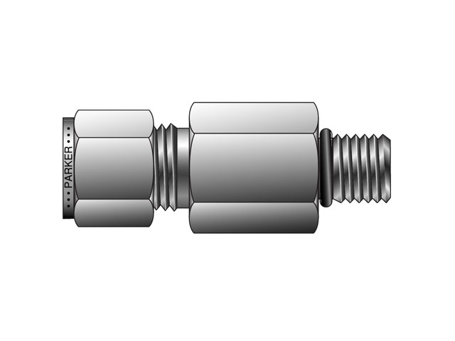 CPI Inch Tube Long Male Connector SAE/MS Straight Thread - ZH3BA