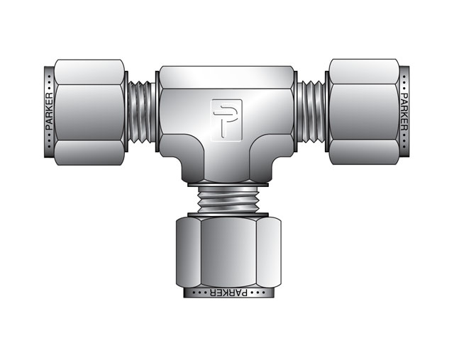 CPI Metric Tube Union Tee - JBZ