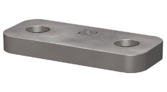 DPAL5SW2N Heavy Duty Cover Plate for Single Clamps