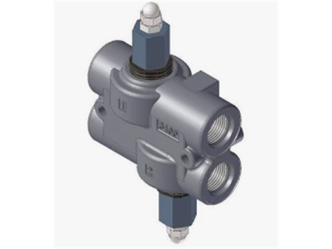 Parker’s DWV Crossover Relief Valve is a fast-acting differential area design that provides pressure overload protection for an actuator where the relieved flow is 30 GPM or less. They are installed between the control valve and actuator. Differential Area Crossover Relief - DWV Series