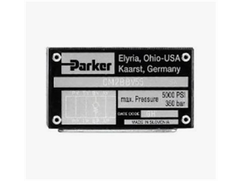 Parker Direct Operated Check Valve - Series CM for precise control of flow, pressure or direction in hydraulic systems. Direct Operated Check Valve - Series CM