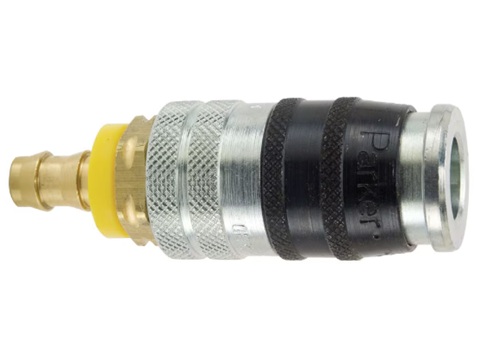 E-z-mate Series Steel Coupler - Push-lok Hose Barb