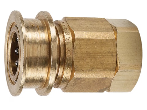 EA Series Brass Coupler - Female Thread