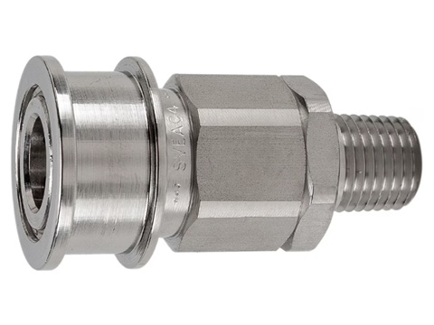 EA Series Stainless Steel (316) Coupler - Male Thread