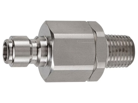 EA Series Stainless Steel (316) Nipple - Male Thread