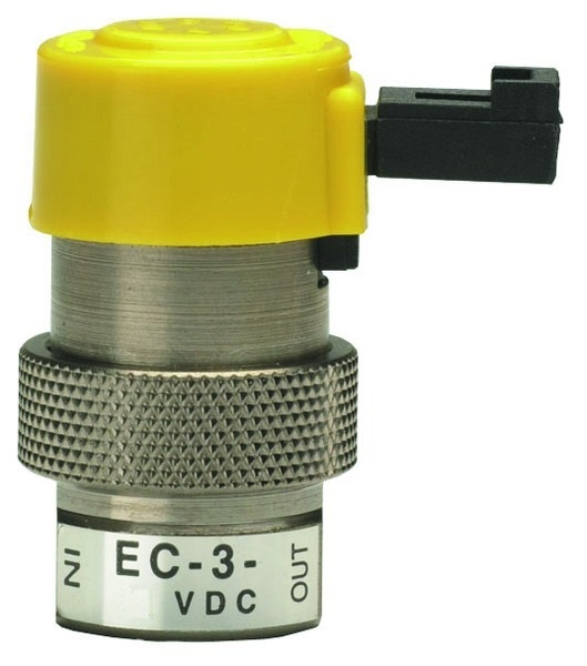 3-Way 0.025" Pin Connector Valve - EC Series