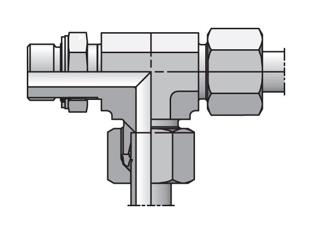 EO/EO-2 Tee, Adjustable Run - LEE-R