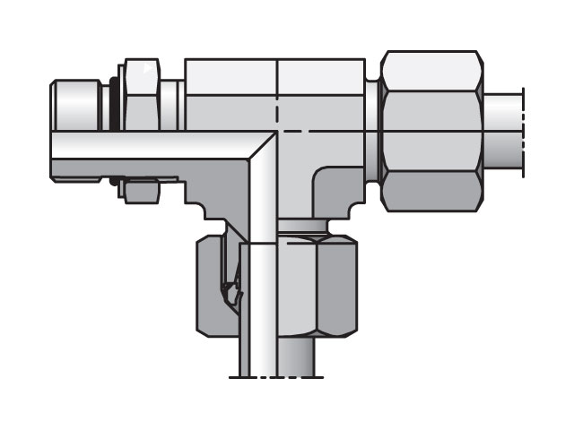 EO/EO-2 Tee, Adjustable Run - LEE-UNF