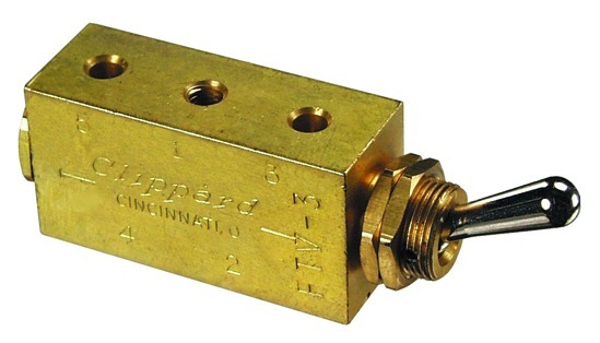 3-Way Valve Toggle #10-32 Valve - FTV Series