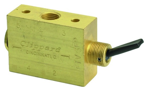 Toggle 1/8" NPT Spool Valve - FTV Series