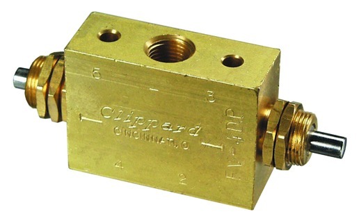 Normally-Open/Normally-Closed Valve 4-Way 1/8" NPT Valve - FV Series