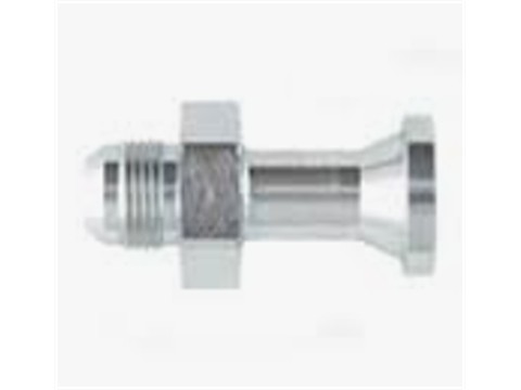 Parkers Flange and Flare Adapters assist with making challenging routing situations easier by providing different connection types for hydraulic systems. Flange / Flare Adapters