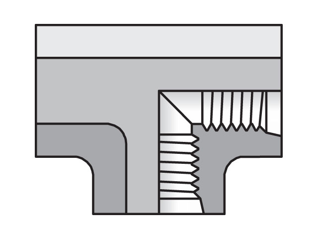 Pipe & Port Tee G5G5JG5