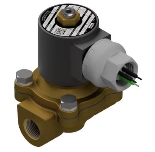 Parker Next Gen 2-Way Brass Valve 3/8 Inch