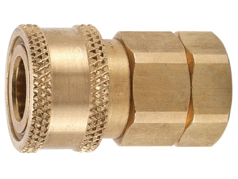 H Series Brass Coupler - Female Thread