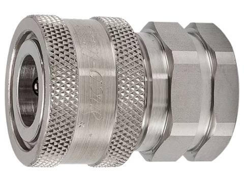 H Series Stainless Steel (316) Coupler - Female Thread