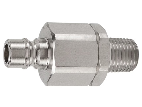 H Series Stainless Steel (316) Nipple - Male Thread