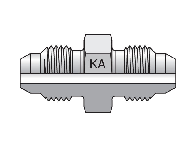 Komatsu® 30° Flare Metric Thread HMKA