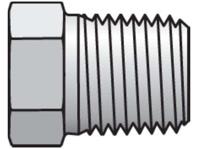 3/8 HP-S Pipe & Port Plug and Cap HP
