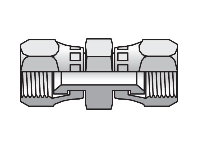 Triple-Lok 37° Straight Swivel HX6