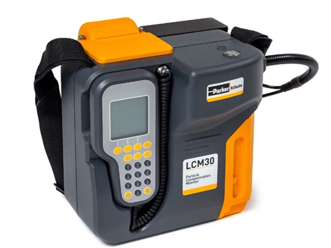The Parker icountLCM30 is a next generation fluid system contamination monitor offering an under 90 second test procedure that reports particle micron size and distribution. icountLaserCM30 - Portable Particle Monitor