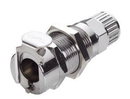 Panel Mount Ferruleless Polytube Fitting, PTF Body - LC Series