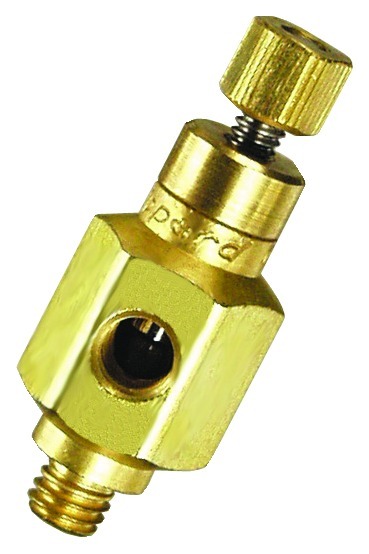 15° Needle Valve, #10-32 Knurled Knob