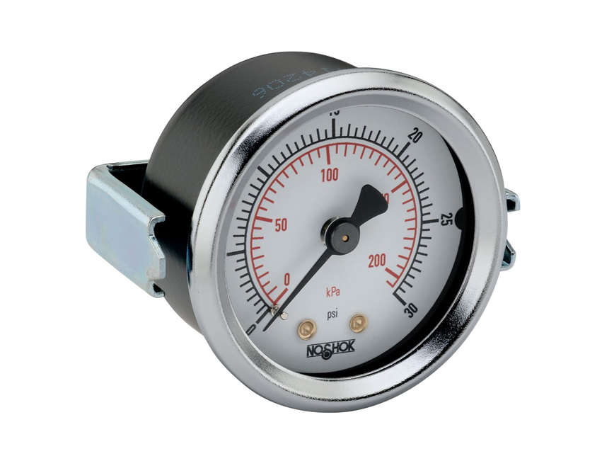 NOSHOK - 100 Series Gauge - Steel Case - Panel Mount