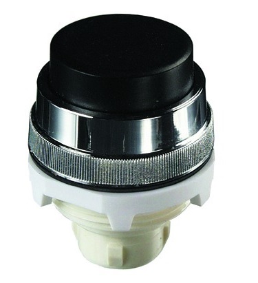 30 mm Extended Push Button (Black Shown) Clippard Extended Push Button 30mm