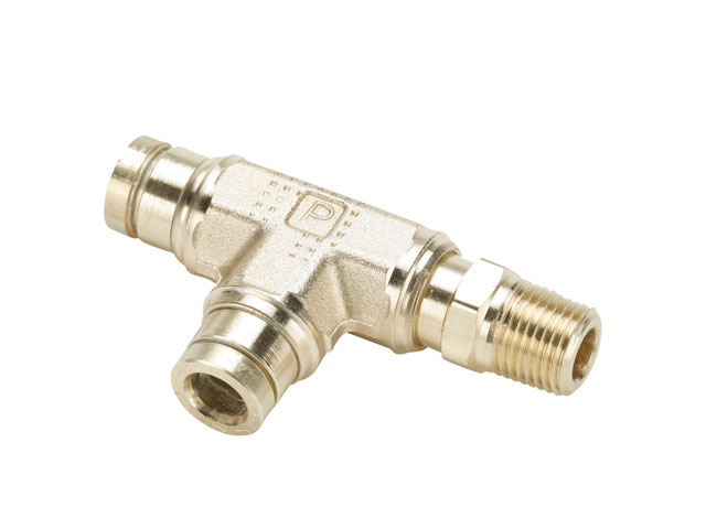 Male Run Tee Swivel - Push-to-Connect Transportation Fitting Prestomatic 171PMT
