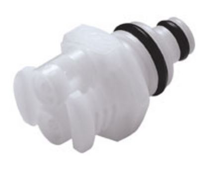 In-Line Hose Barb - Twin Tube Series