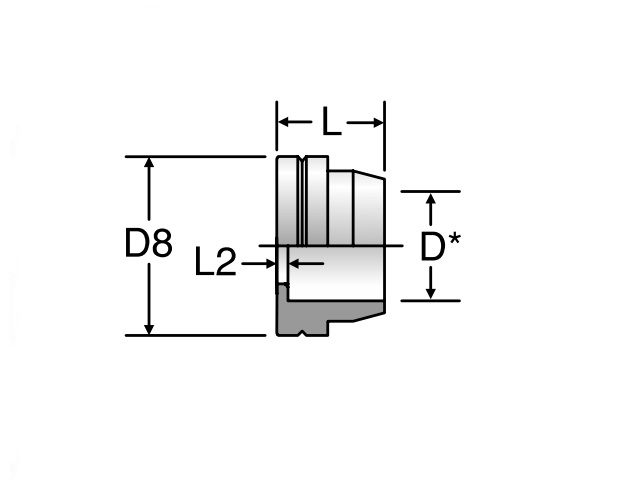 Seal-Lok ORFS Nut, Sleeve, Locknut TLS