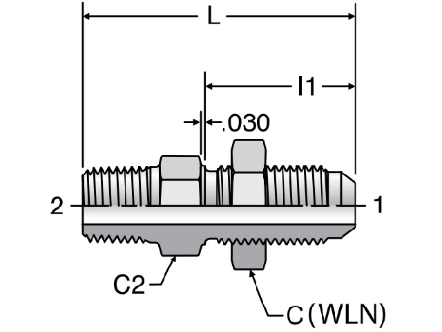 Triple-Lok 37° Straight WFTX