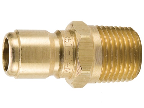 ST Series Brass Nipple - Male Thread