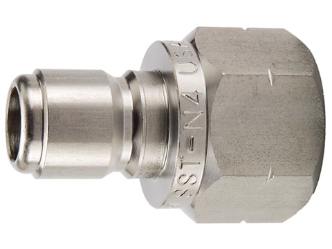 ST Series Stainless Steel Nipple - Female Thread