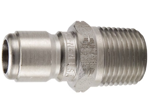 ST Series Stainless Steel Nipple - Male Thread
