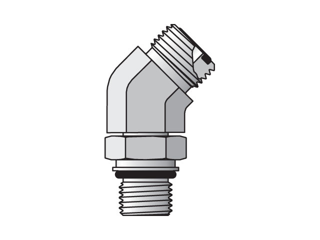 Seal-Lok ORFS 45° Elbow V87OMLO