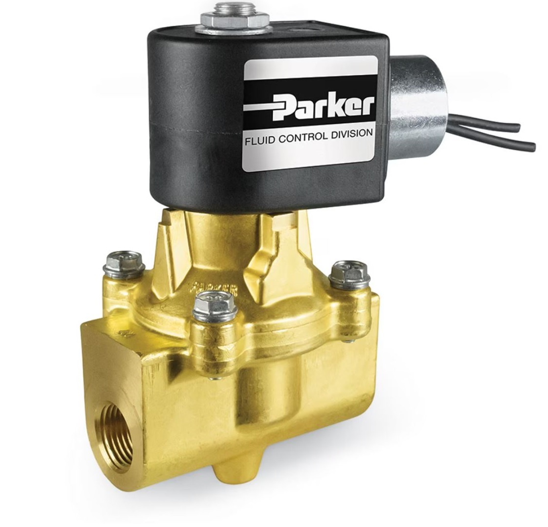 Parker 2-Way Brass Valve 2 Inch