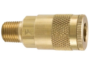 10 Series Brass Coupler - Male Pipe
