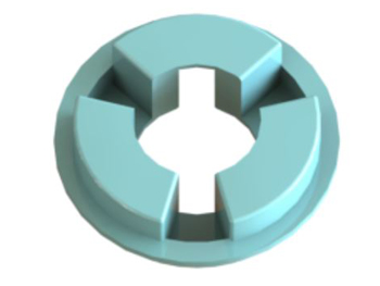 Magnaloy Model M100 Coupling Insert - Blue Material (Hytrel )