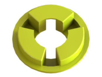 Magnaloy Model M100 Coupling Insert - Yellow Material (Urethane)