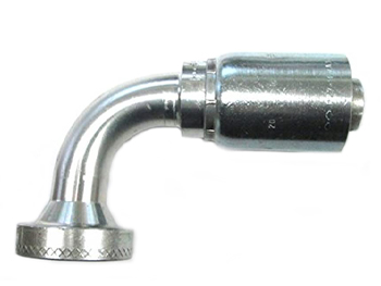 Parkrimp Permanent Caterpillar Flange Head- 90° Elbow 77 Series 1XN77