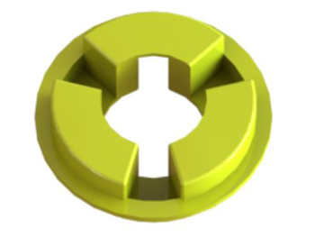 Magnaloy Model M200 Coupling Insert - Yellow Material (Urethane)