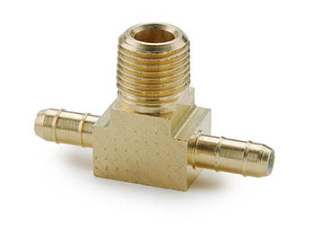 Parker Dubl-Barb Brass Male Branch Tee Male Branch Tee 232